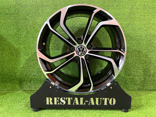 Диски Volkswagen (Chrome Black) R19 одноширокі (5x112)