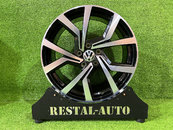 Диски Volkswagen (Chrome Black) R18 одноширокі (5x112)