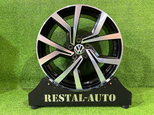 Диски Volkswagen (Chrome Black) R18 одноширокі (5x112)
