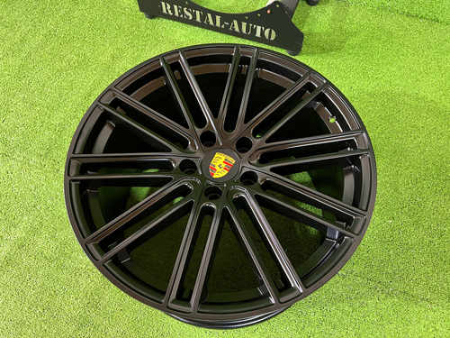 Диски Porsche (Matt Black) R21 різноширокі (5x130)