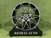 Диски BMW (Chrome Black) R19 різноширокі (5x120)