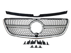 Решетка радиатора (Diamond Silver) на Mercedes-Benz VITO-Class W447 2019-2023 года