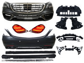 Комплект рестайлінгу (стиль S63 AMG 2017+) на Mercedes-Benz S-Class W222 2013-2017 року