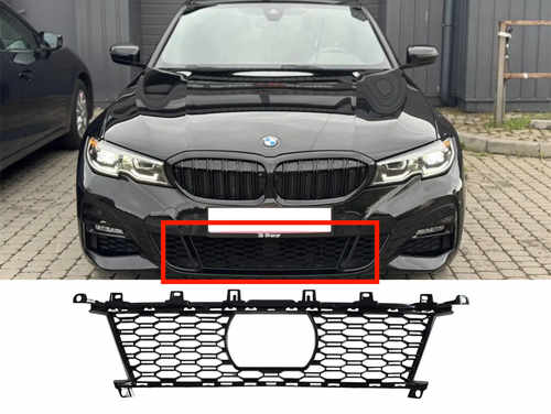 Решітка в бампер на BMW 3 Series G20/G21 2018-2022 року