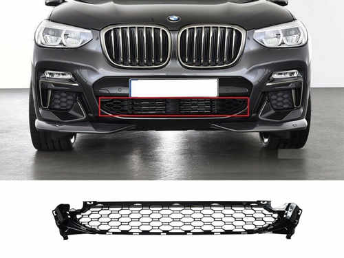 Решітка в бампер на BMW X3 G01 2018-2022 роки