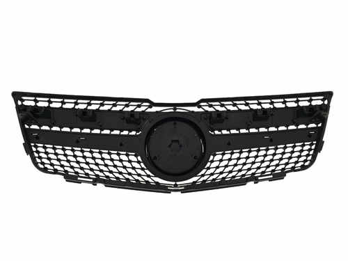 Решітка радіатора Black Diamond на Mercedes-Benz GLK-Class X204 2008-2012 року