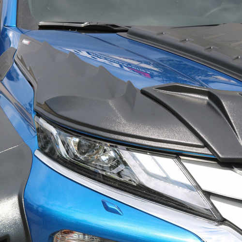 Комплект накладок на капот DRAGON (3 шт) для Mitsubishi L200 2019-2025