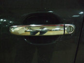 Накладки на ручки (4 шт., Нерж.) Турецька сталь, з чіпом для Audi Q7 2005-2015 рр.