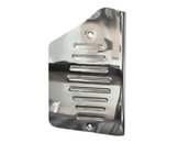 Накладка під ногу (нерж) для Nissan Qashqai 2010-2014рр.