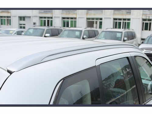 Рейлінги інтегровані для Mitsubishi Outlander 2012-2022 Сірі