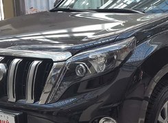 LED фари Style чорні Toyota Land Cruiser Prado 150 рестайлінг 2013-2017