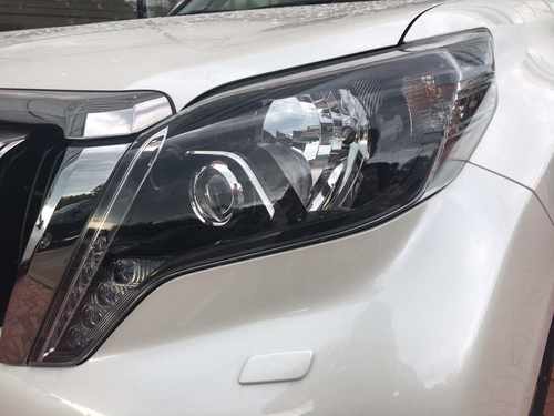 LED фари Style чорні Toyota Land Cruiser Prado 150 рестайлінг 2013-2017