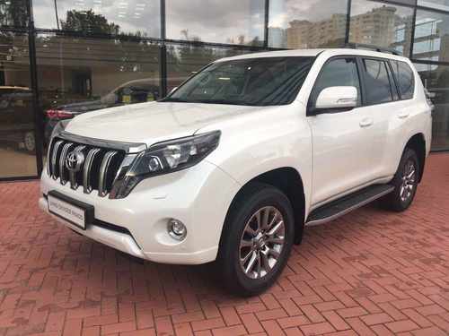 LED фари Style чорні Toyota Land Cruiser Prado 150 рестайлінг 2013-2017
