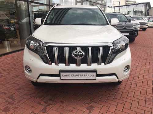 LED фари Style чорні Toyota Land Cruiser Prado 150 рестайлінг 2013-2017