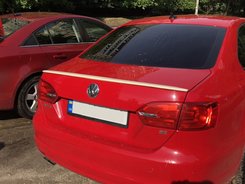 Спойлер ліп багажника Volkswagen Jetta 2010-2017 ABS пластик під фарбування