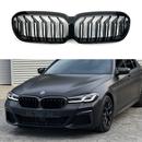 Решітка радіатора ніздрі стиль M5 F90 для BMW 5 Series G30 / G31 2020+ чорний глянець