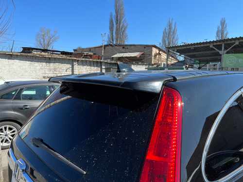 Спойлер козирок Honda CRV 2006-2012 ABS пластик, колір чорний