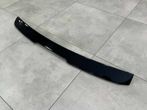 Козирок на скло BMW E60 2004-2009 ABS пластик, чорний глянець