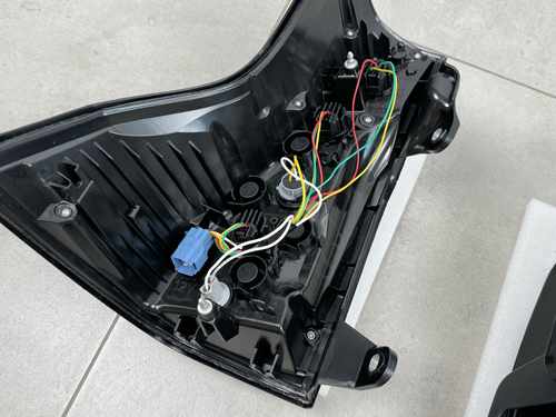 Задні фонарі димчасті Toyota Land Cruiser Prado 150 2017-2023 2шт