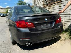 Спойлер ліп на багажник BMW series 5 F10 2010-2016 ABS пластик, чорний глянець