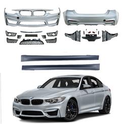 Комплект обвісу M3 стиль BMW 3 Series F30 2012-2018 (передній / задній бампер, пороги) ПІД ПАРКТРОННИКИ