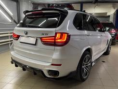 Спойлер на кришку багажника Paradigma BMW X5 F15 2013-2018, колір чорний глянець