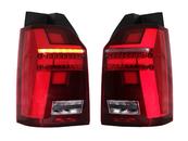 Задні LED ліхтарі стиль Multivan T6.1 2020+ для Volkswagen T6 2015-2019 ляда 2шт.