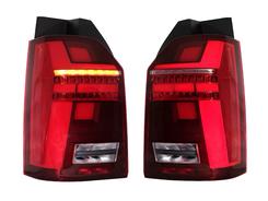 Задні LED ліхтарі стиль Multivan T6.1 2020+ для Volkswagen T6 2015-2019 ляда 2шт.