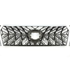 Решетка TRD с ресницами для галоген оптики Toyota Land Cruiser Prado 150 2018-2023