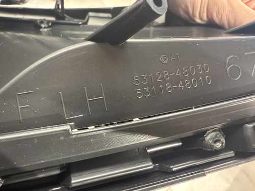 Накладка бампера ліва F-Sport 5312848030 для Lexus RX 2019-2022