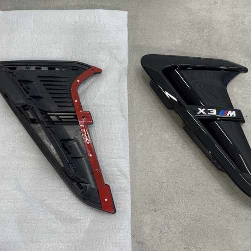 Зябра на крила X3M BMW X3 G01 2018-2024 2шт.