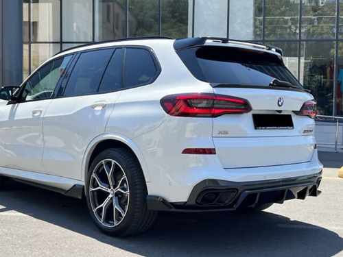 Обвіс накладка заднього бампера Paradigma BMW X5 G05 2018-2025 чорний глянець