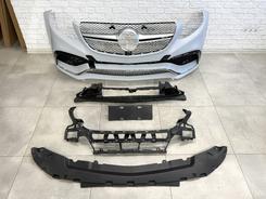 Передний бампер в сборе GLE63 AMG Mercedes-Benz GLE class W166 2015-2018