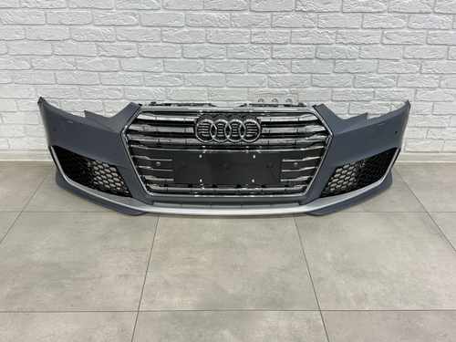 Бампер передний в сборе для Audi A4 B9 2015-2019