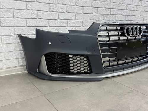 Бампер передний в сборе для Audi A4 B9 2015-2019