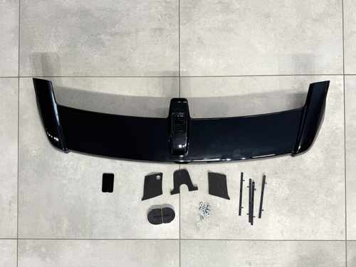 Спойлер козирок Honda CR-V III 2006-2012 ABS пластик, чорний глянець