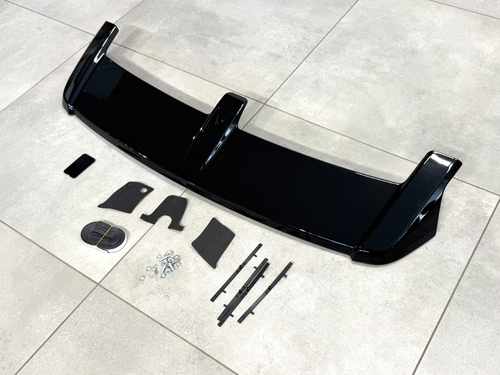 Спойлер козирок Honda CR-V III 2006-2012 ABS пластик, чорний глянець