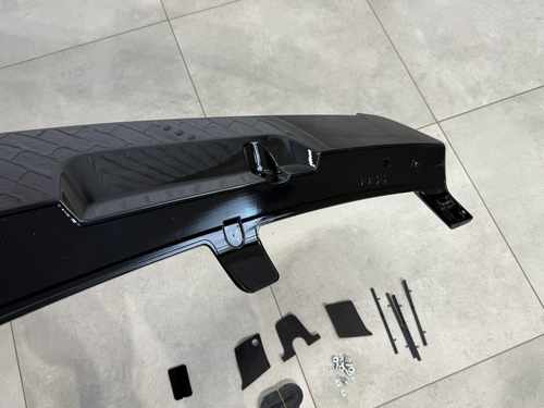 Спойлер козирок Honda CR-V III 2006-2012 ABS пластик, чорний глянець