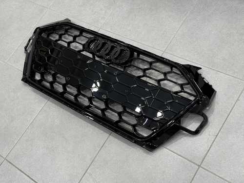 Решітка радіатора S-Line для Audi A4 B9 2020-2023, колір чорний