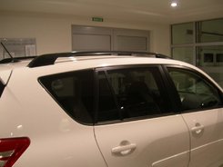 Рейлінги на дах поздовжні для Toyota Rav 4 long (на короткий потрібно вкоротити) 2006-2012