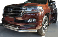 Передня дуга ST014 (2015+, нерж.) 70мм на 48мм для Toyota Land Cruiser 200