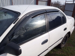 Вітровики (4 шт., Sunplex Sport) для Toyota Corolla 1993-1998 рр