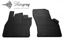 Передні гумові килимки Skoda Octavia A7 13-/ Volkswagen Golf VII 13-/Seat Leon III 12-, Stingray