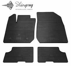 Гумові килимки в салон Renault Logan III 2013+, Stingray