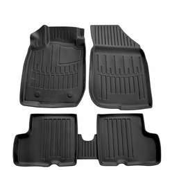 Килимки в салон Dacia Duster 2008-2018 (2WD) , Stingray 3D