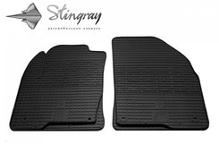 Передні гумові килимки Ford Fiesta 02-08/Ford Fusion 02-/ Mazda 2 02-, Stingray