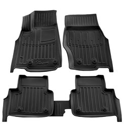 Килимки Stingray 3D (7 місць, 5 шт) для Jeep Grand Cherokee WL 2021- рр