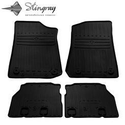 Гумові килимки в салон 5 дверного для Jeep Wrangler 2018+, Stingray