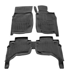 Килимки Stingray 3D (Праворульний, 5 шт) для Mitsubishi L200 2006-2015 рр