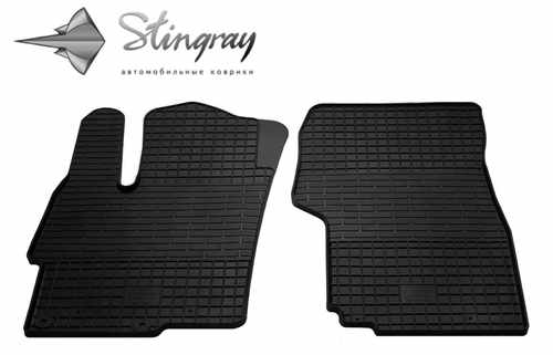 Передні гумові килимки Mitsubishi Lancer X 07+, Stingray
